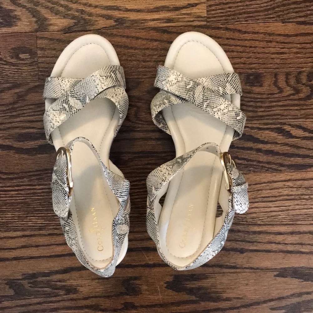 Cole Haan Nike Air Wedge Sandals - NWOT